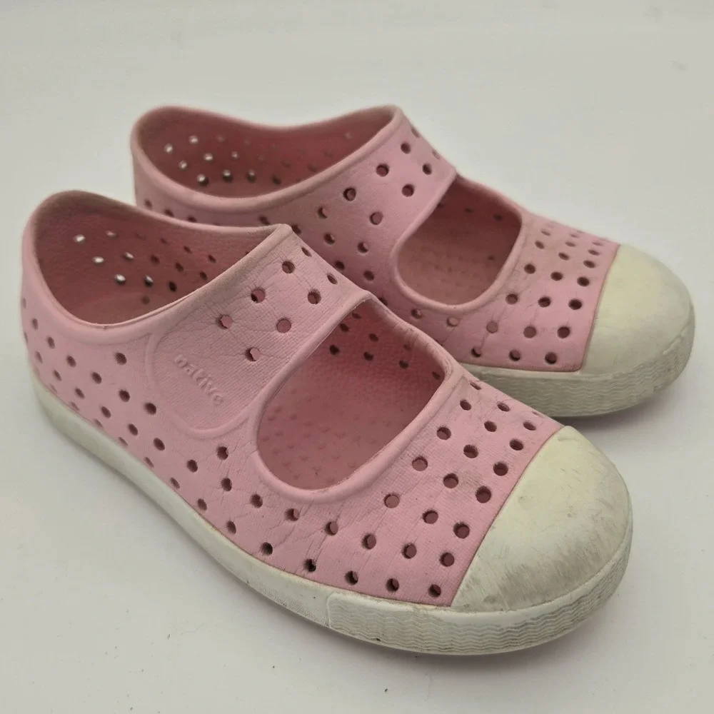 Native Shoes Mary Jane Water Shoes Pink Girls Size c10